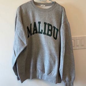 Oversized Brandy Melville Malibu sweatshirt